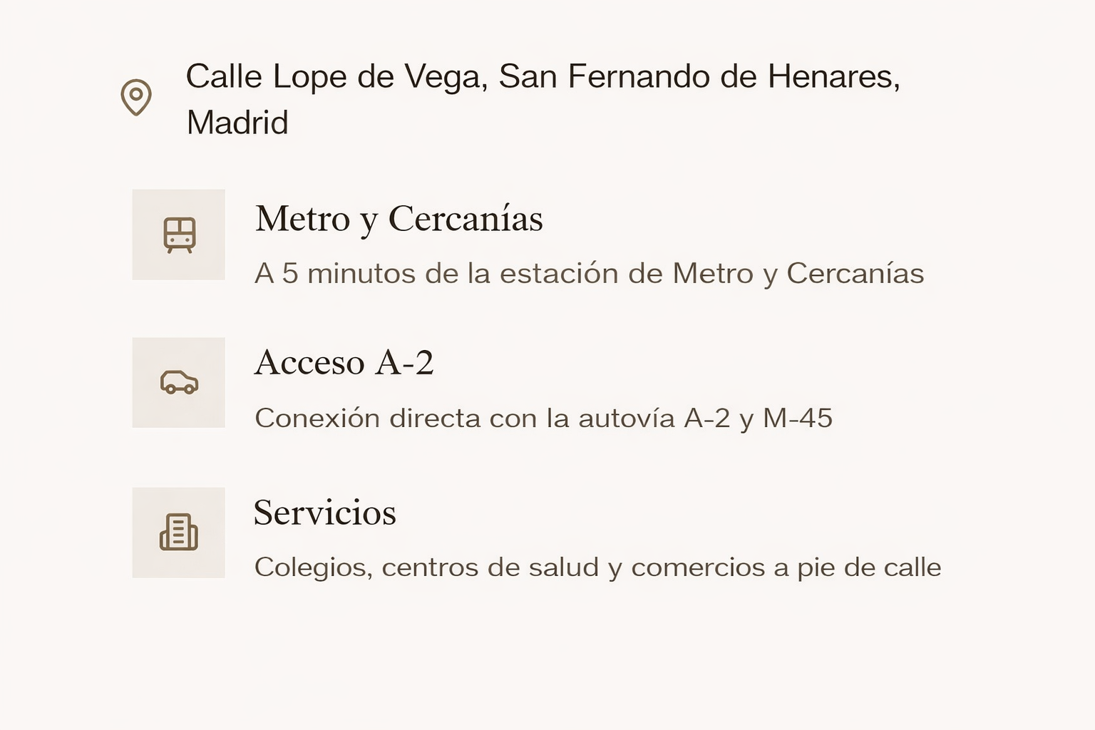 Ubicación LOPE 9