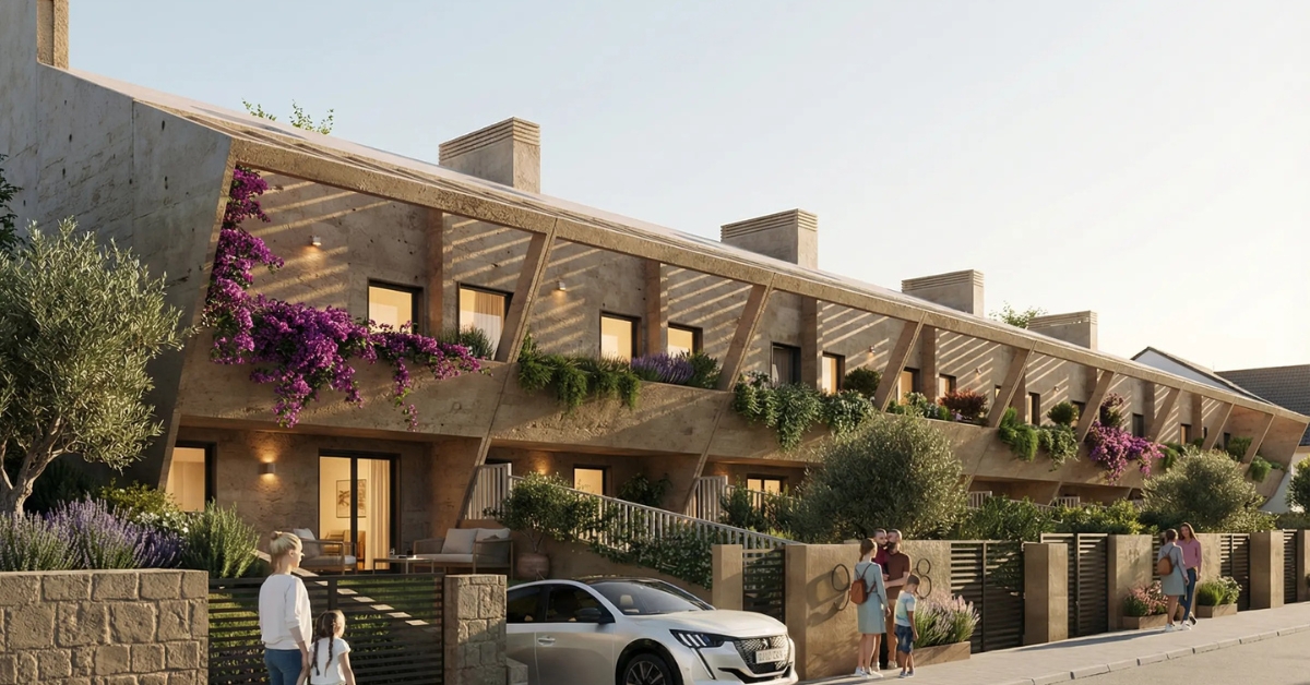 LOPE 9 Chalets Adosados de Obra Nueva en San Fernando de Henares