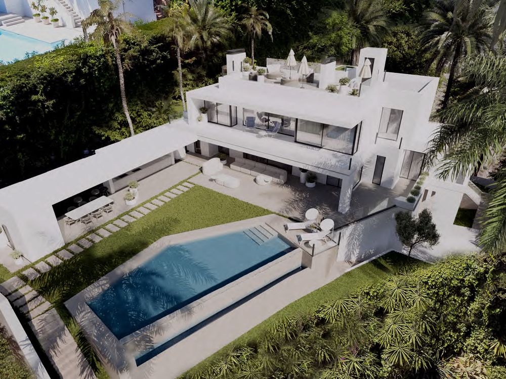 Villa Ivory, villa de obra nueva en la Milla de Oro de Marbella